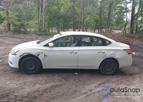 2013 Nissan Sentra Sv from USA, damaged, VIN 3N1AB7AP0DL697524